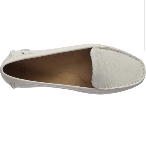 SOLD UGG Women's Shoes Loafer Flores White 6.5 - Picture 4 of 11